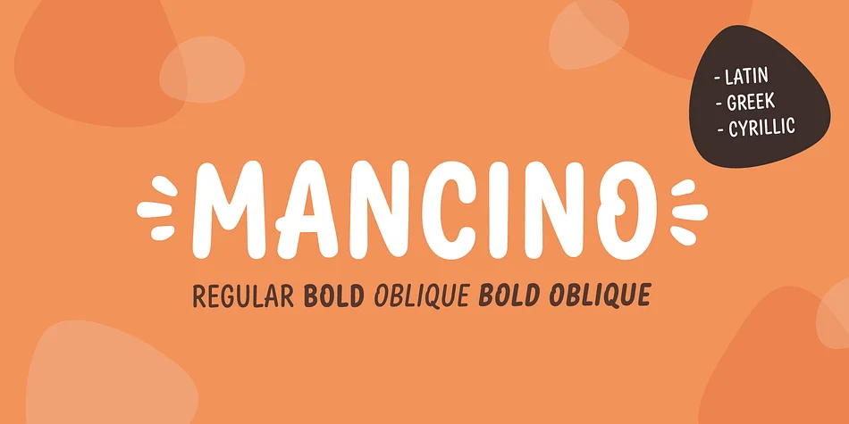 MANCINO by JCfonts — Decorative Font