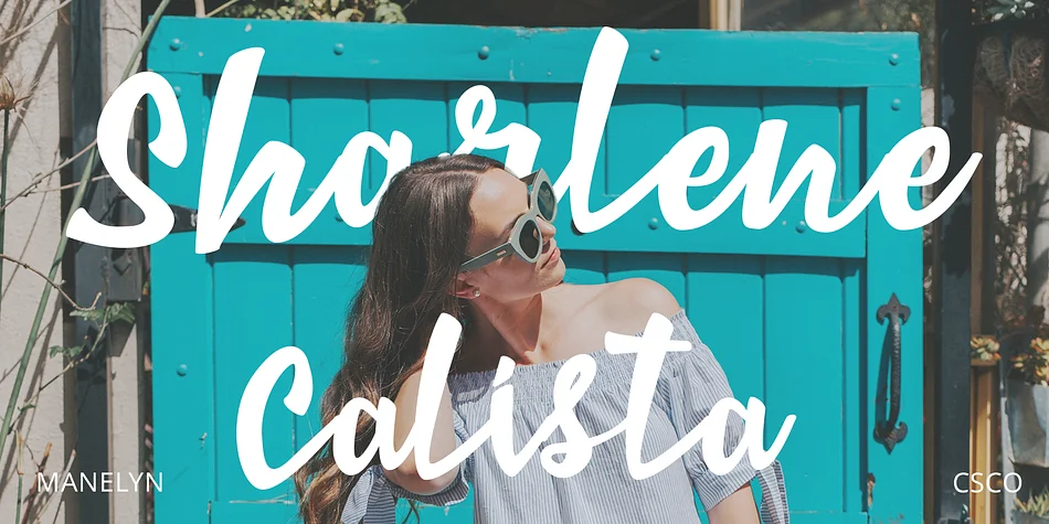 Manelyn by Craft Supply Co. — Display Font — thumbnail 3