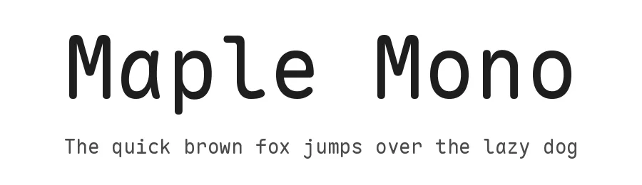 Maple Mono