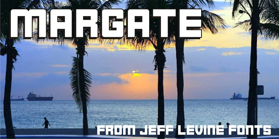 MARGATE JNL by Jeff Levine Fonts — Display Font