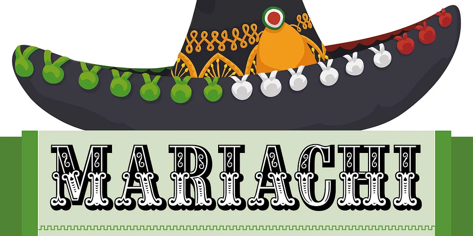 Mariachi by FontMesa β Decorative Font