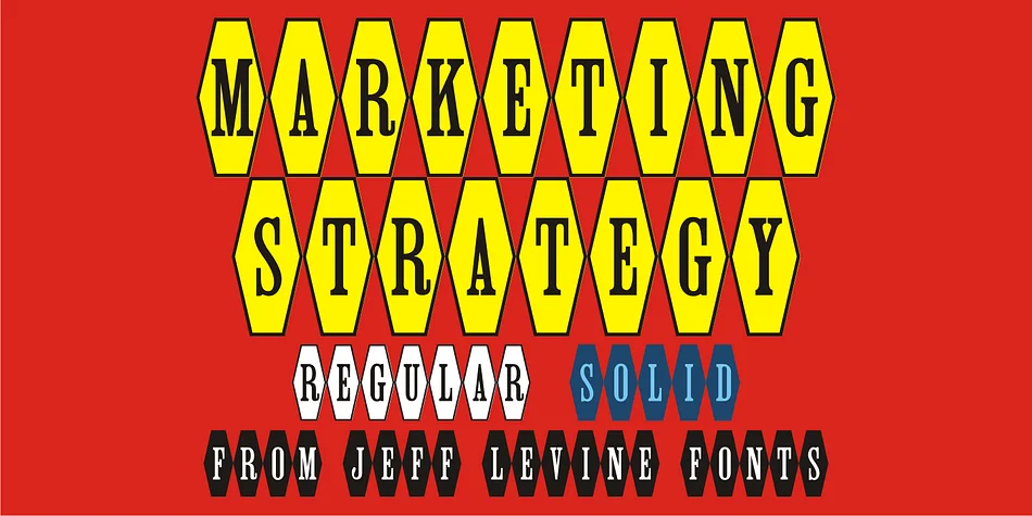 Marketing Strategy JNL by Jeff Levine Fonts — Dingbats Font