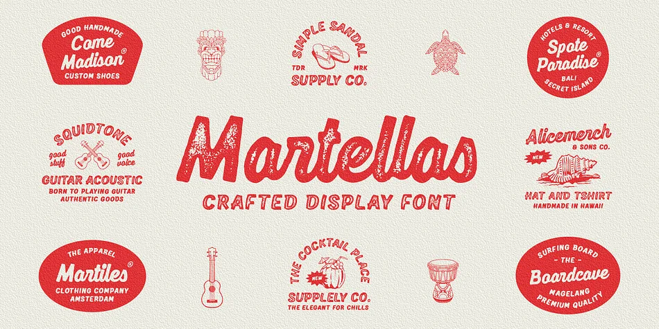Martellas by Edignwn Type — Display Font