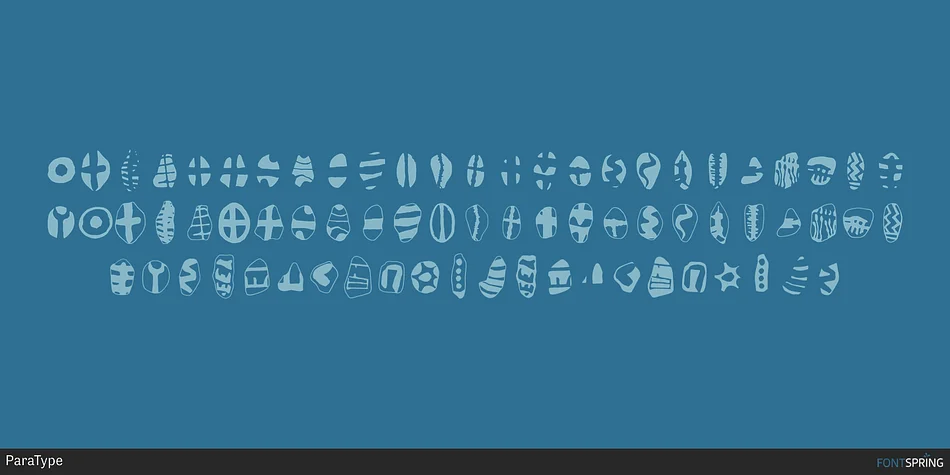 Mas d'Azil by ParaType — Dingbats Font