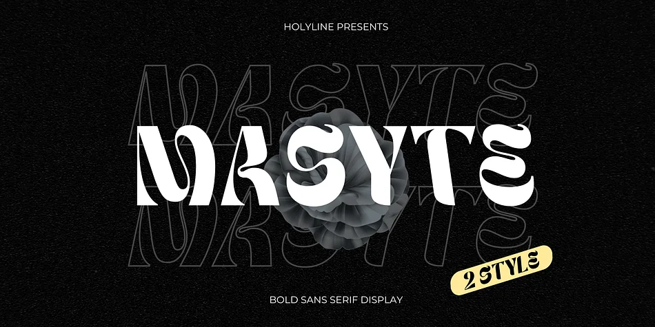 MASYTE by holyline design β Display Font