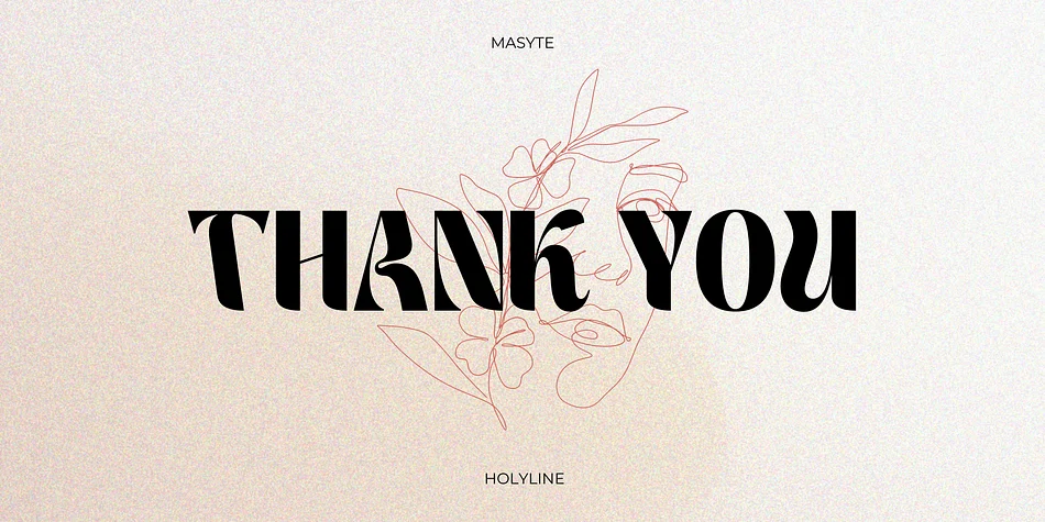 MASYTE by holyline design — Display Font — thumbnail 10