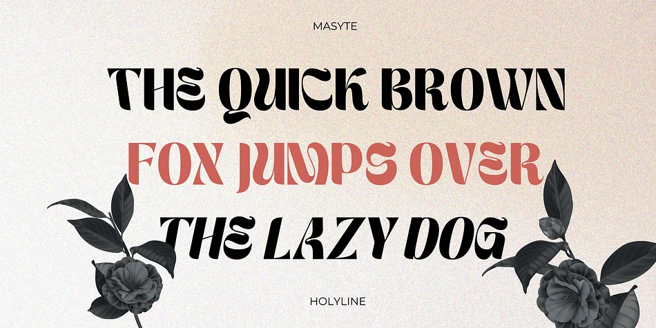 MASYTE by holyline design — Display Font — thumbnail 2