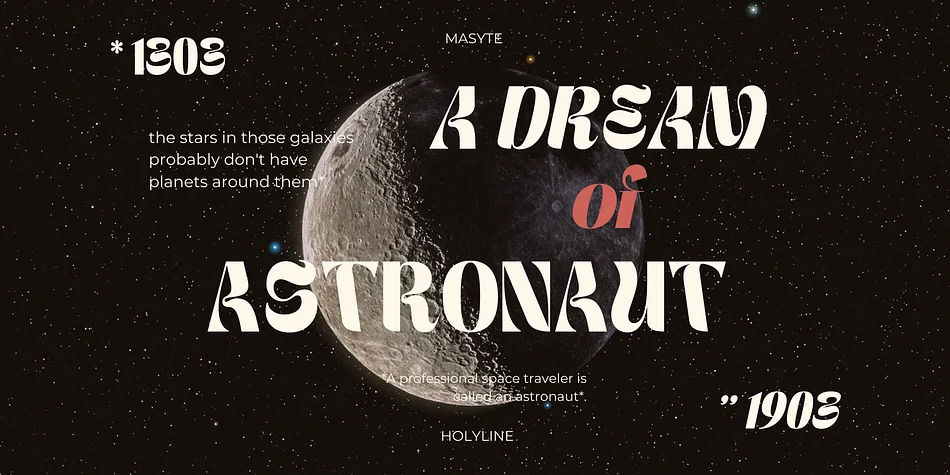 MASYTE by holyline design — Display Font — thumbnail 3