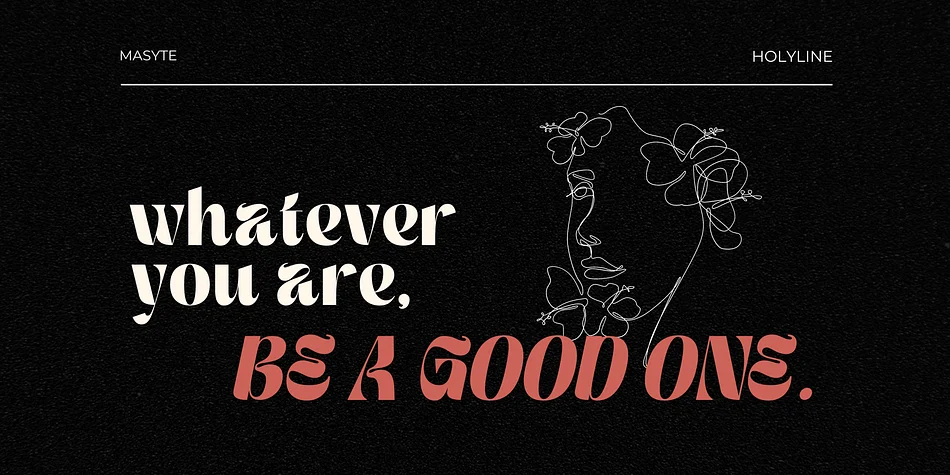 MASYTE by holyline design — Display Font — thumbnail 5