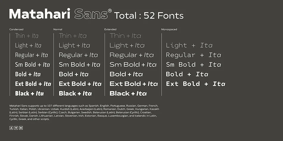 Matahari Sans by Studio Sun — Decorative Font — thumbnail 5
