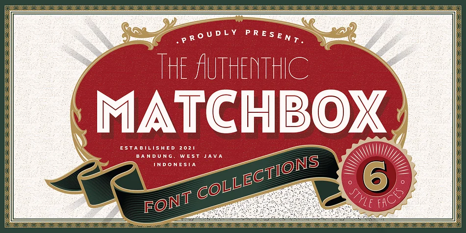 MATCHBOX by AF Studio — Decorative Font