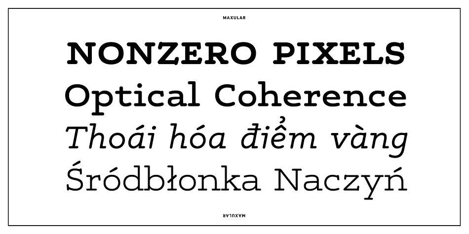 Maxular by Delve Fonts — Decorative Font — thumbnail 2