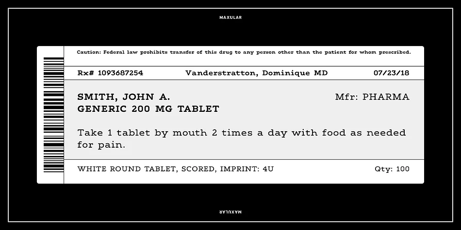 Maxular by Delve Fonts — Decorative Font — thumbnail 3