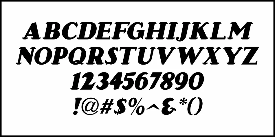 MAYBROOK JNL by Jeff Levine Fonts — Display Font — thumbnail 5