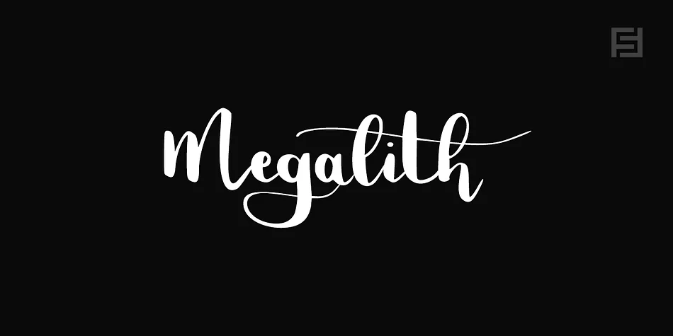 Megalith by Fontastica — Script Handwritten Font