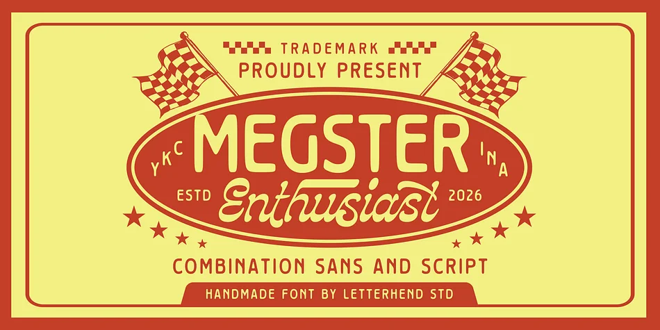 Megster by Letterhend Studio — Decorative Font