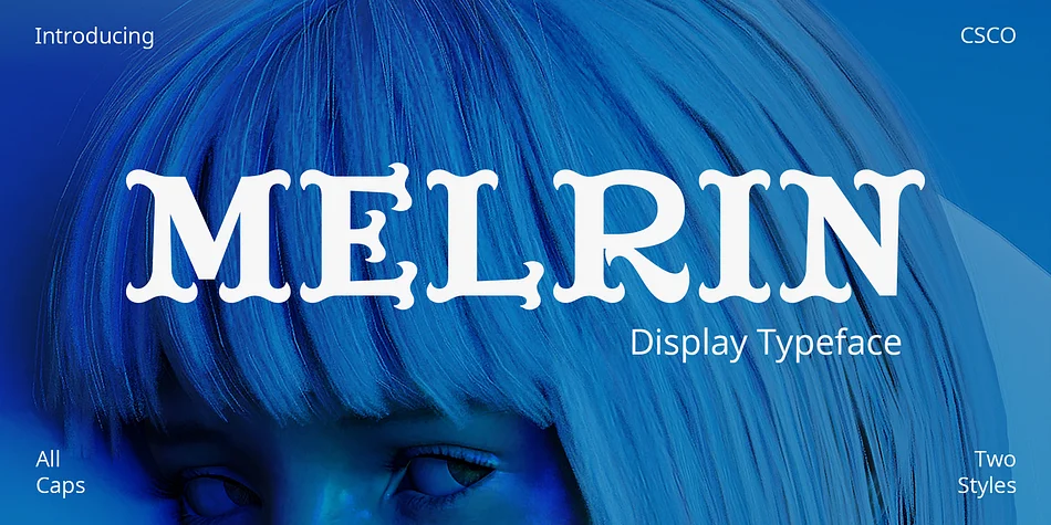 Melrin by Craft Supply Co. — Decorative Font