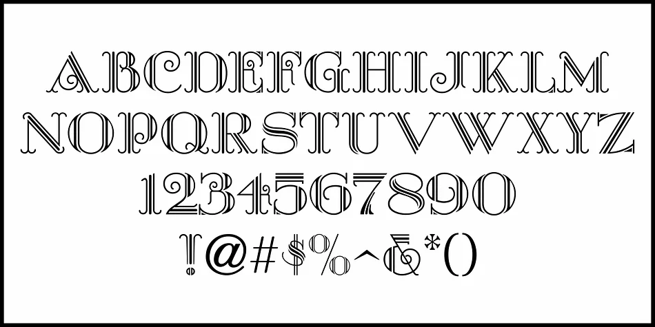 MERRIMENT JNL by Jeff Levine Fonts — Display Font — thumbnail 3