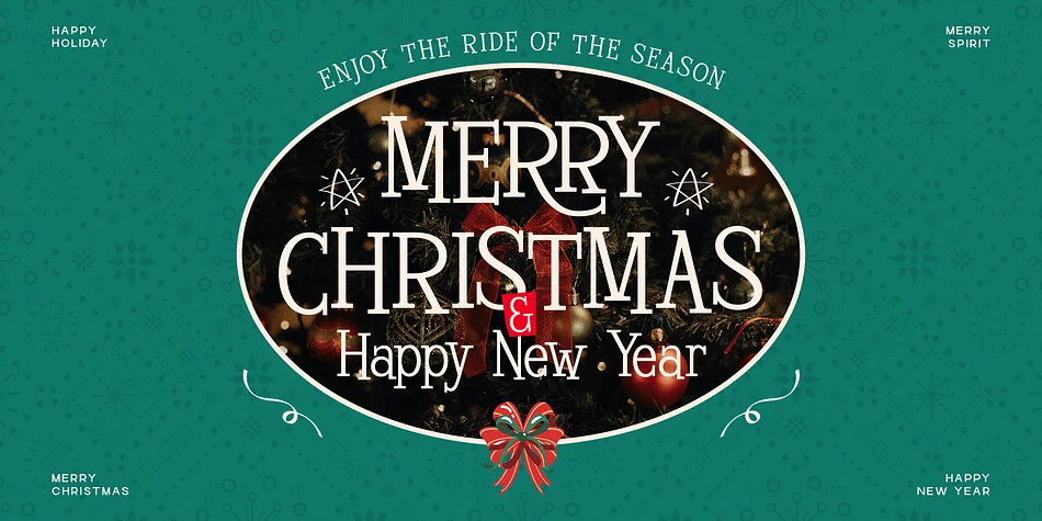 Merry Glow by roomspace — Decorative Font — thumbnail 2