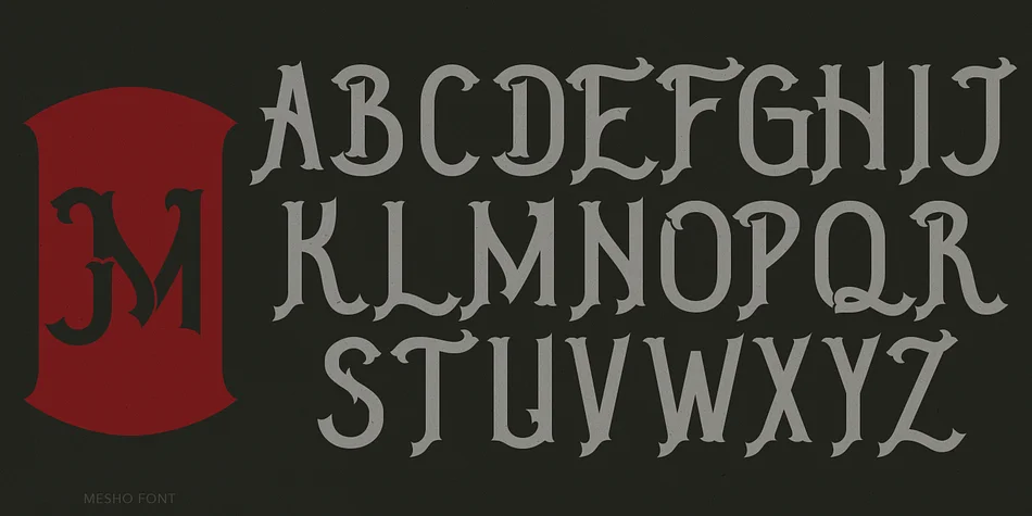 Mesho by TypeClassHeroes — Decorative Font — thumbnail 3