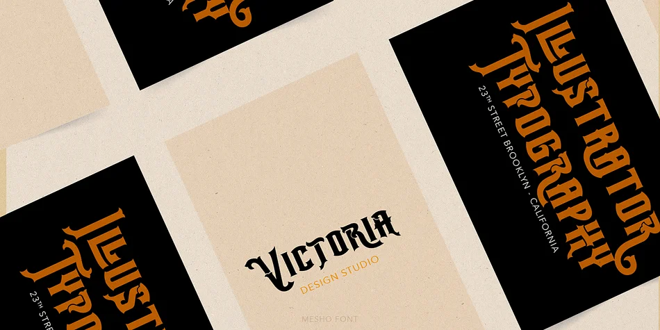 Mesho by TypeClassHeroes — Decorative Font — thumbnail 8