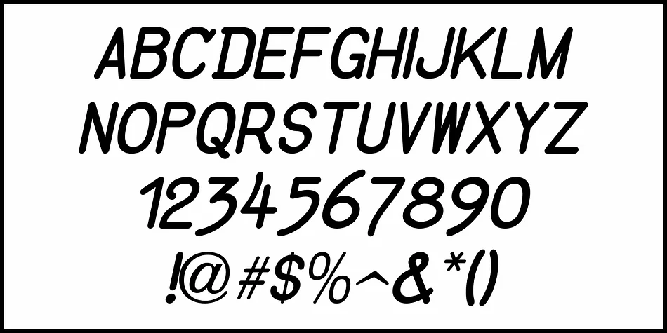 MESSAGE BY WIRE JNL by Jeff Levine Fonts — Display Font — thumbnail 5