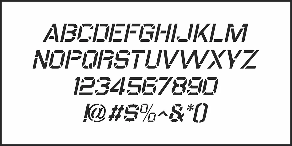 MIDWEST RAILWAY JNL by Jeff Levine Fonts — Display Font — thumbnail 5