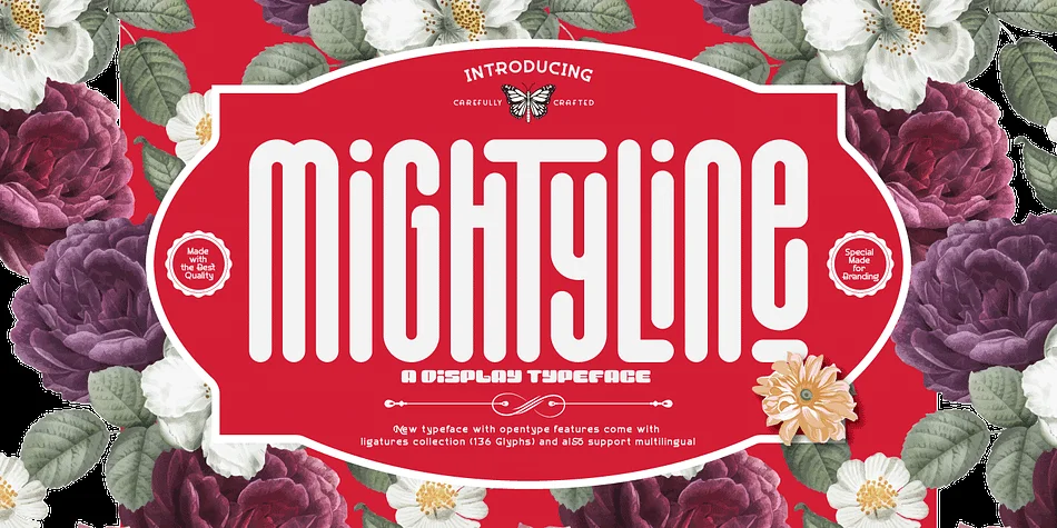 Mightyline by Linecreative — Display Font