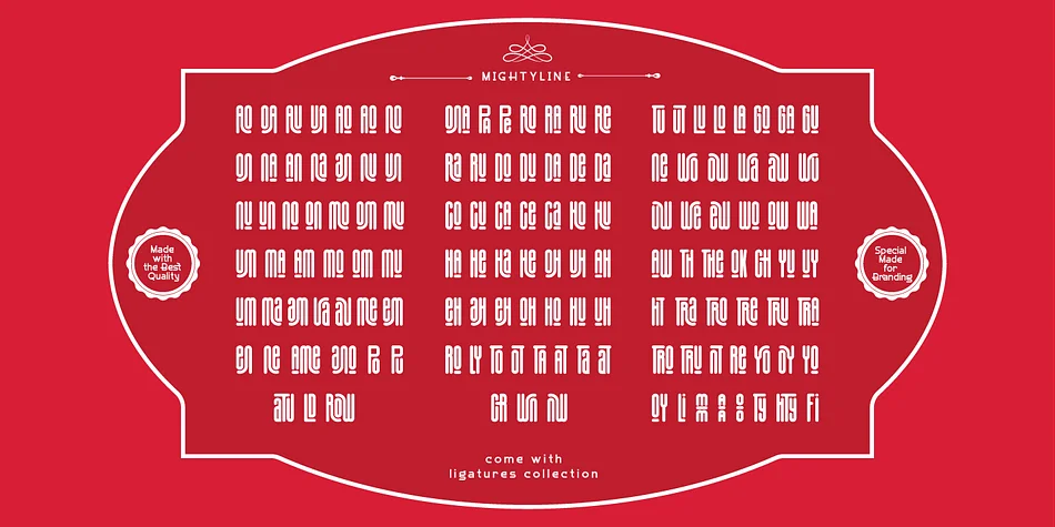 Mightyline by Linecreative — Display Font — thumbnail 4