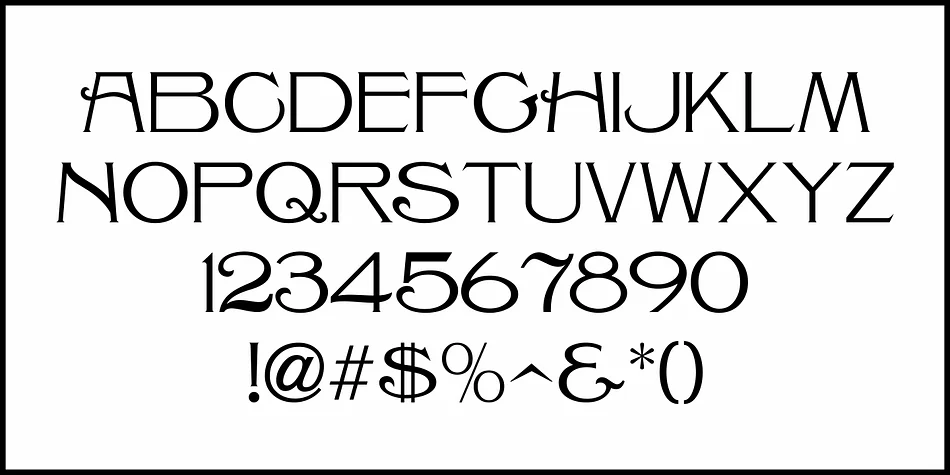 MILLINERY JNL by Jeff Levine Fonts — Decorative Font — thumbnail 3