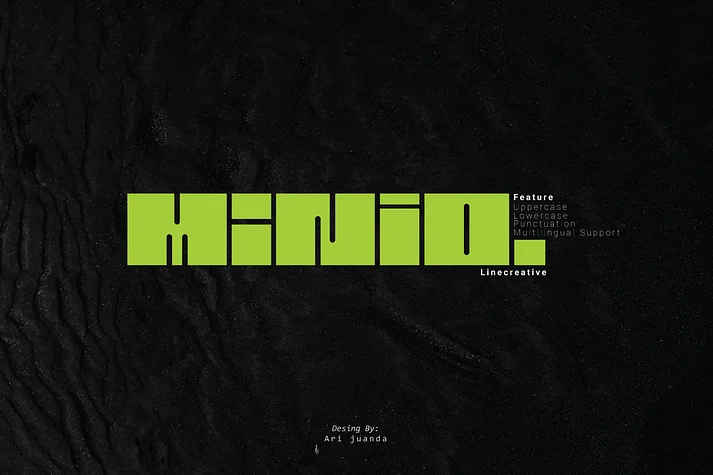 Minio by Linecreative — Display Font