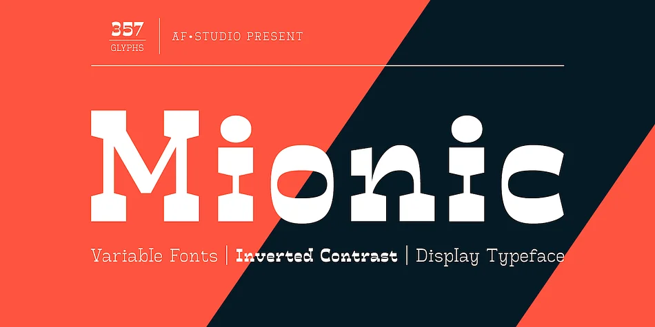 Mionic by AF Studio — Decorative Font