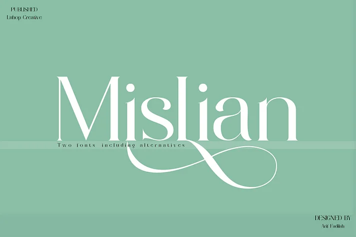 Mislian by Luhop Creative — Display Font