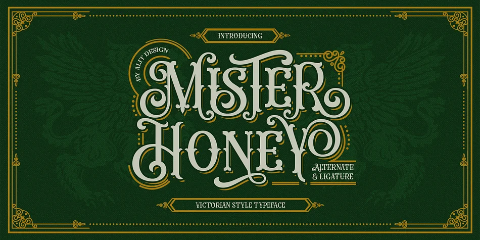 Mister Honey by Alit Design — Decorative Font
