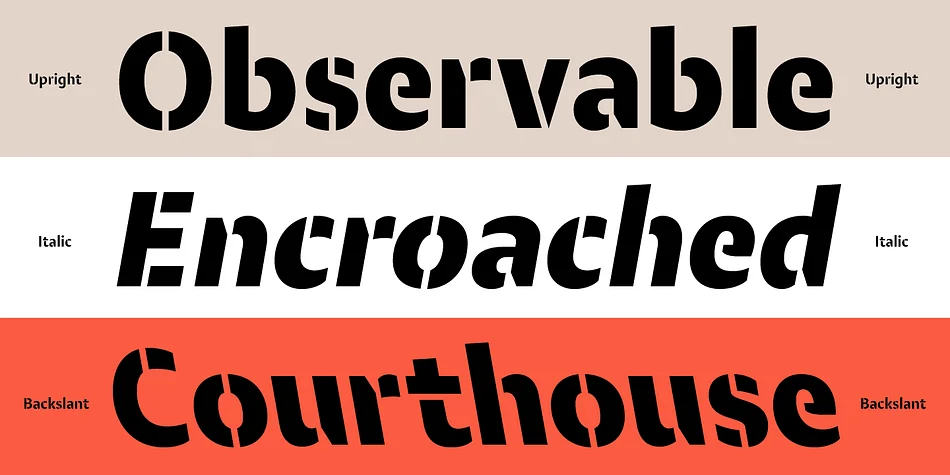 Modal Stencil by Schriftlabor — Display Font — thumbnail 8