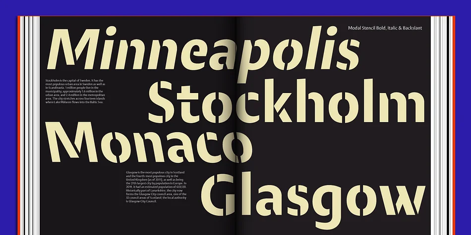 Modal Stencil by Schriftlabor — Display Font — thumbnail 9