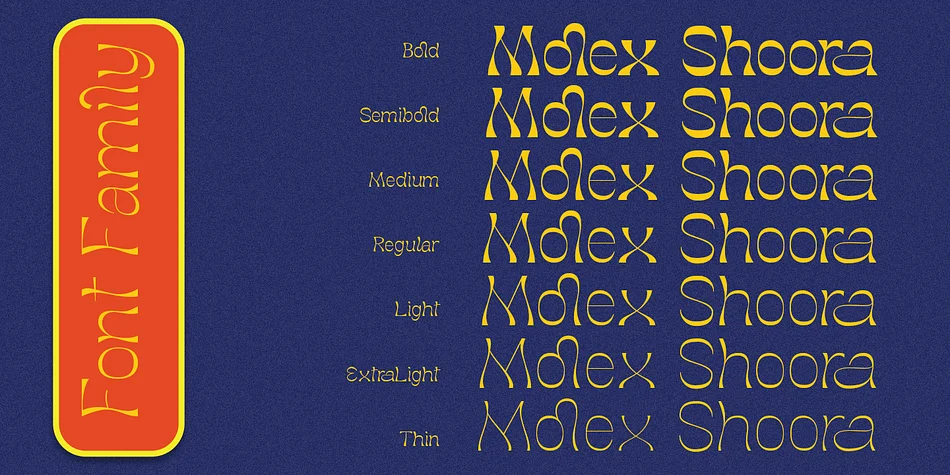 Molex Shoora by Jolicia Type — Display Font — thumbnail 4