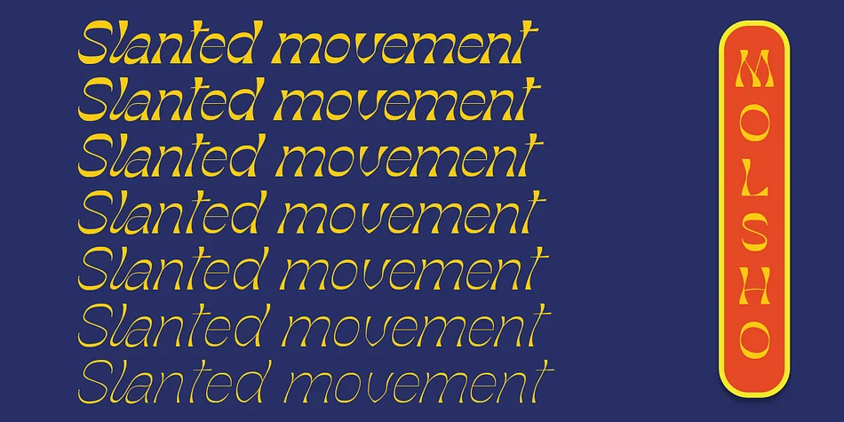 Molex Shoora by Jolicia Type — Display Font — thumbnail 8