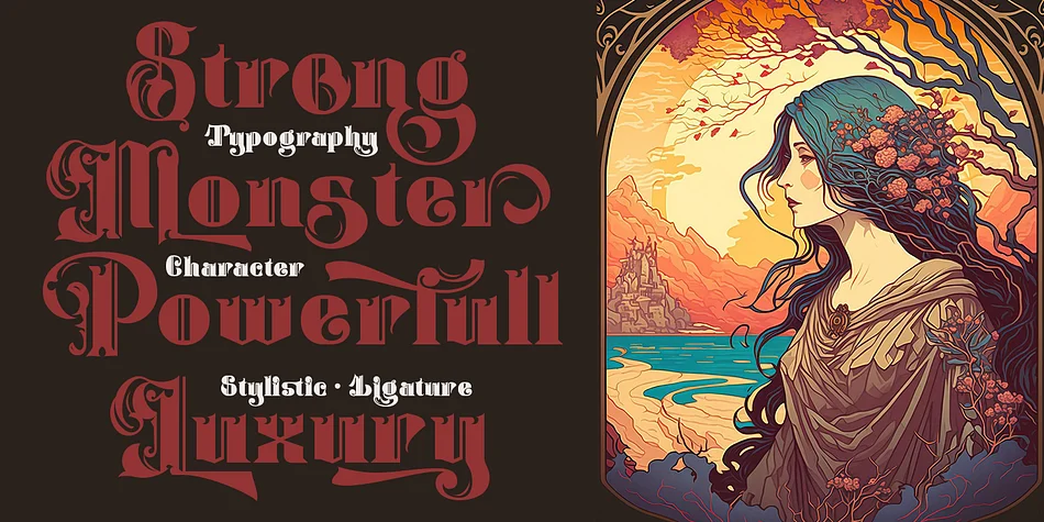 Monevilcy by TypeClassHeroes — Decorative Font — thumbnail 8