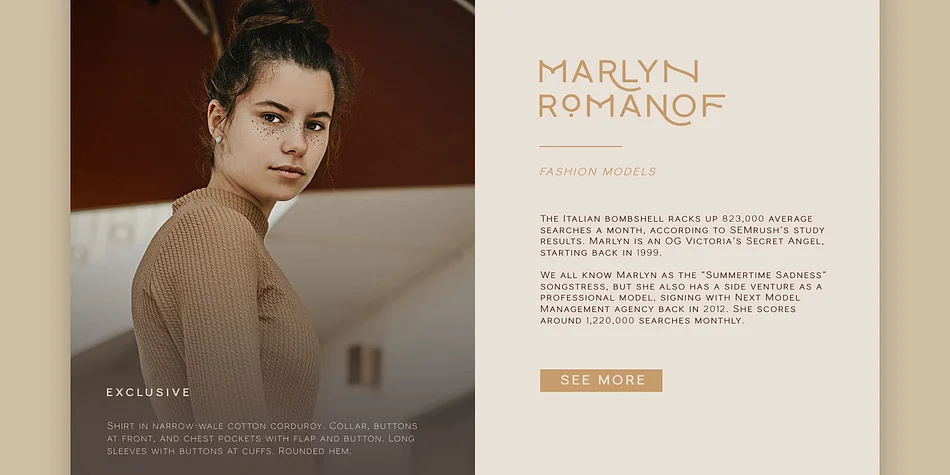 Monocole by Craft Supply Co. — Display Font — thumbnail 3