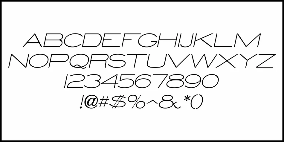 MONOLINE SANS JNL by Jeff Levine Fonts — Display Font — thumbnail 5