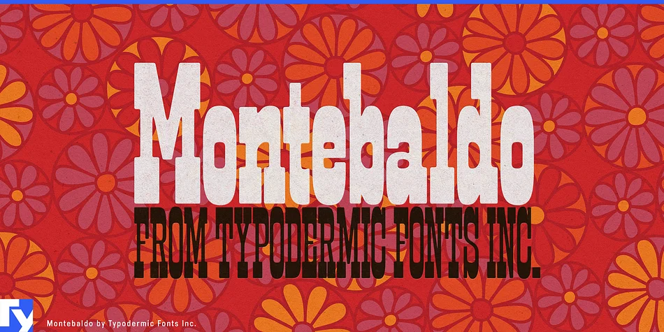 Montebaldo by Typodermic Fonts Inc. — Decorative Font