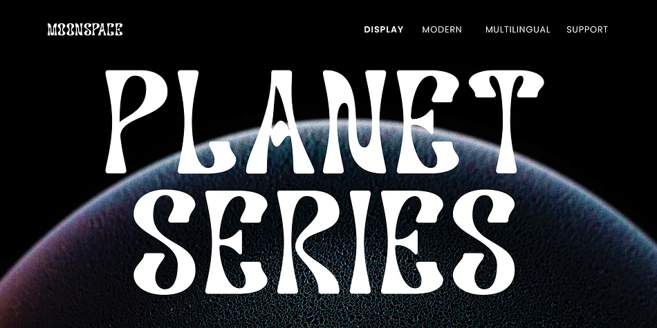 moonspace by roomspace — Display Font — thumbnail 2