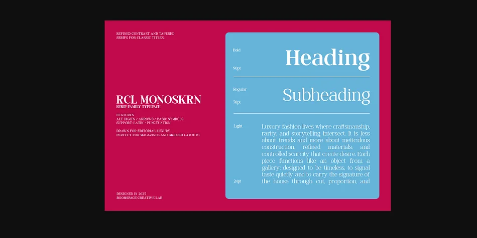 Morland by roomspace — Display Font — thumbnail 10