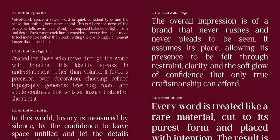 Morland by roomspace — Display Font — thumbnail 2
