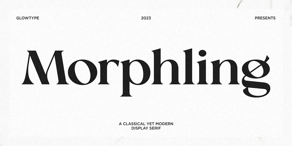 Morphling by Glowtype — Decorative Font