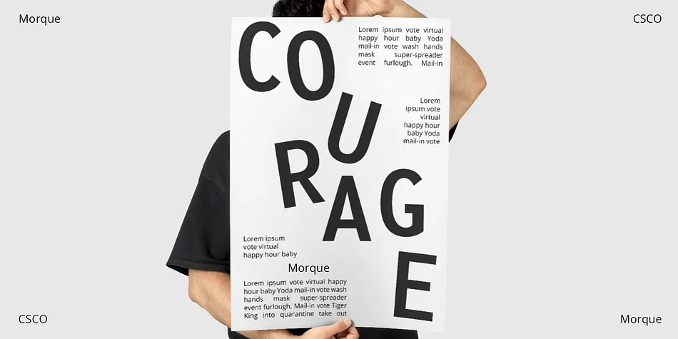 Morque by Craft Supply Co. — Display Font — thumbnail 5