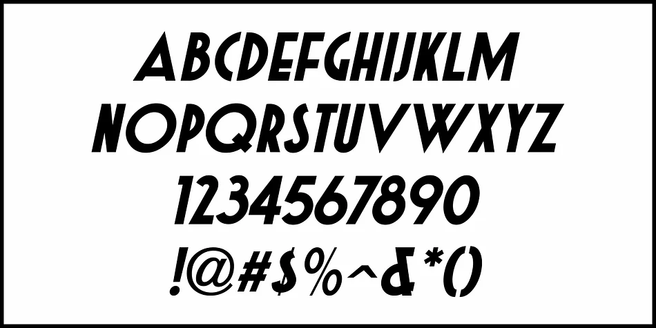 MOVIE DATE JNL by Jeff Levine Fonts — Display Font — thumbnail 5