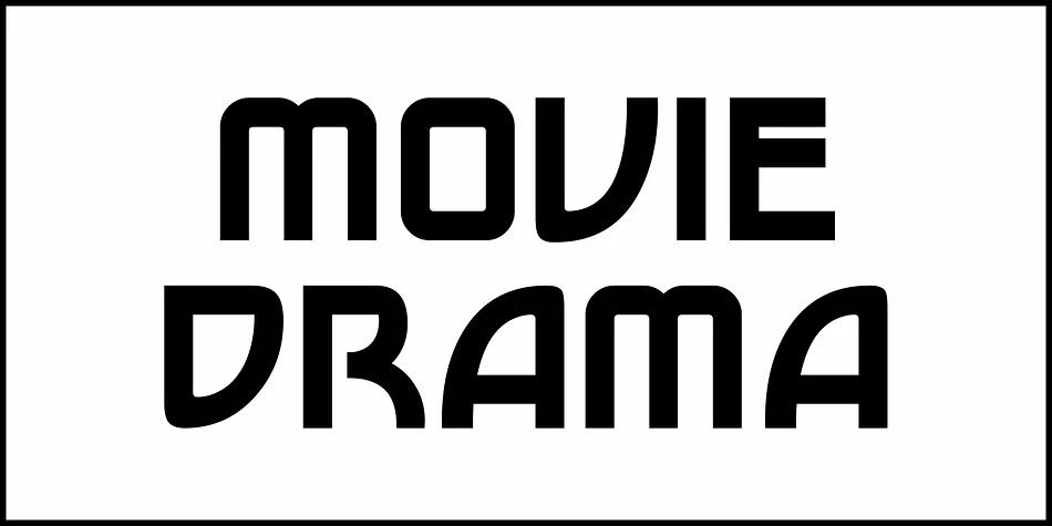 MOVIE DRAMA JNL by Jeff Levine Fonts — Decorative Font — thumbnail 2