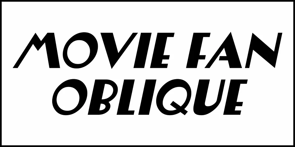 Movie Fan JNL by Jeff Levine Fonts — Display Font — thumbnail 4